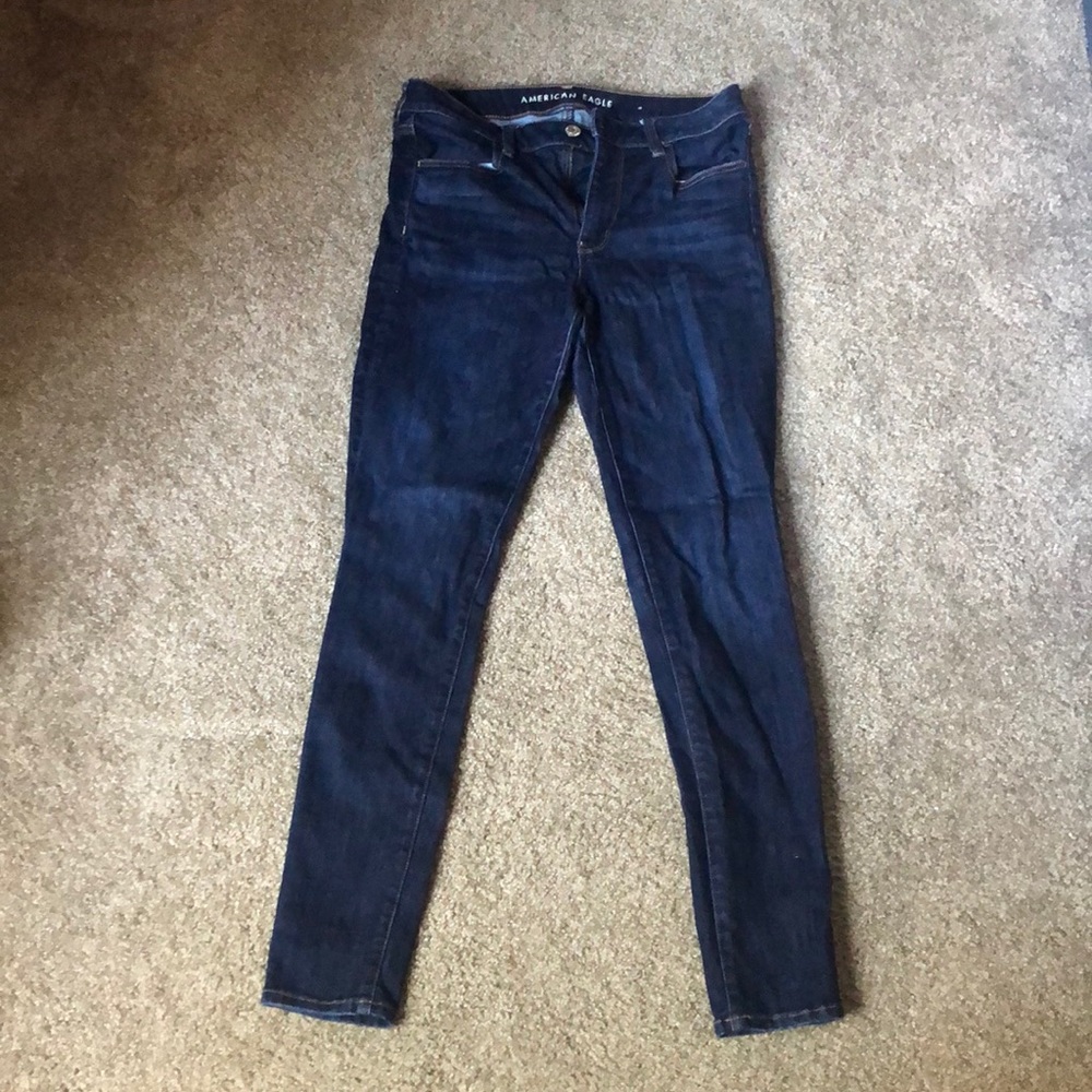 America Eagle denim jeggings